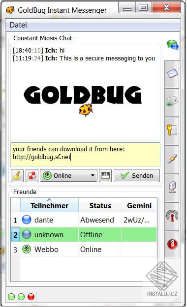 GoldBug Instant Messenger