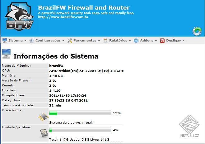 BrazilFW Firewall and Router