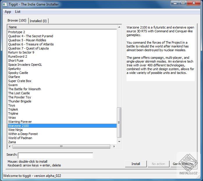 Tiggit Indie Game Installer