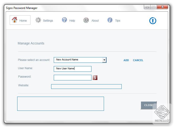 Sigos Password Manager