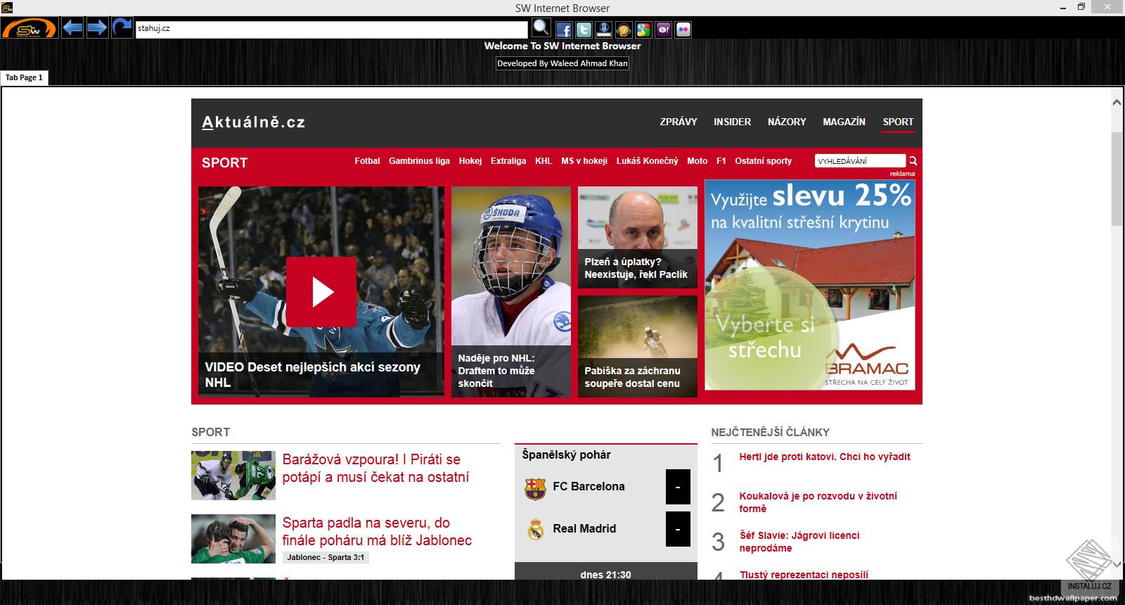 SW Internet Browser