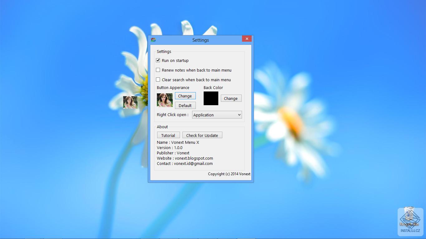 Vonext Menu X