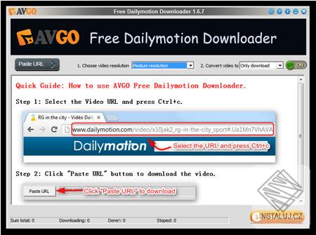 AVGO Free Dailymotion Downloader