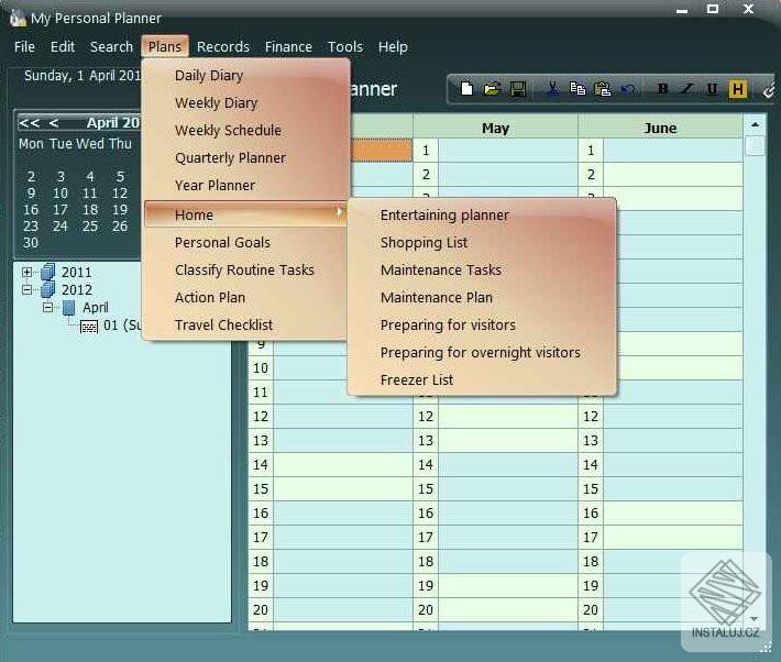 My Personal Planner