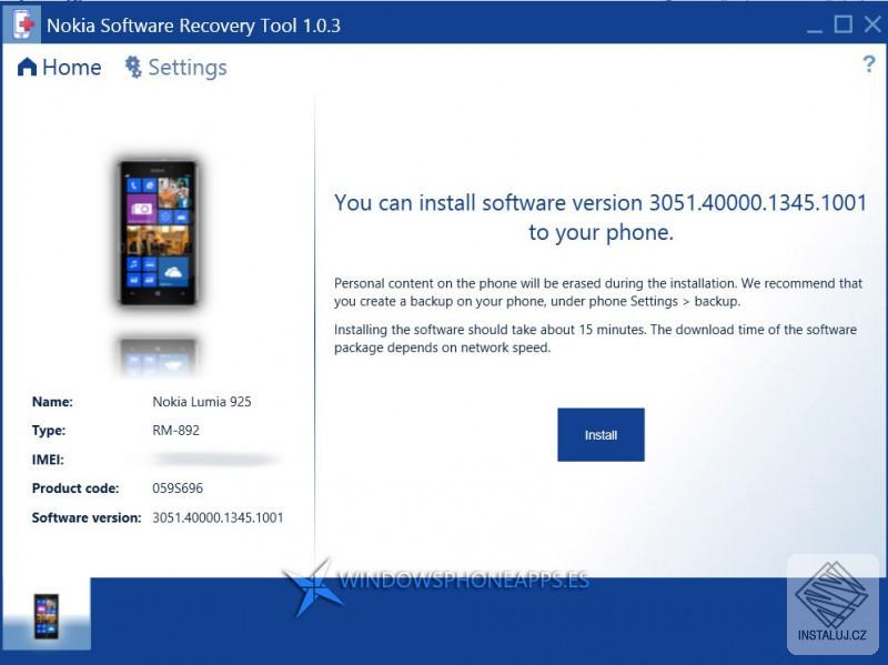 Nokia Software Recovery Tool