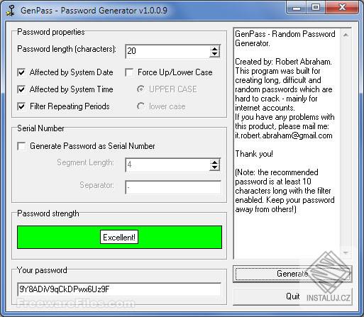 GenPass - Password Generator