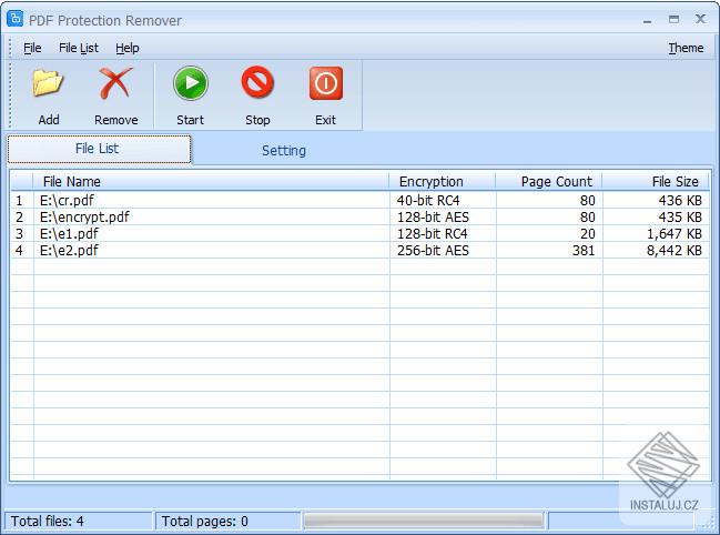 PDF Protection Remover