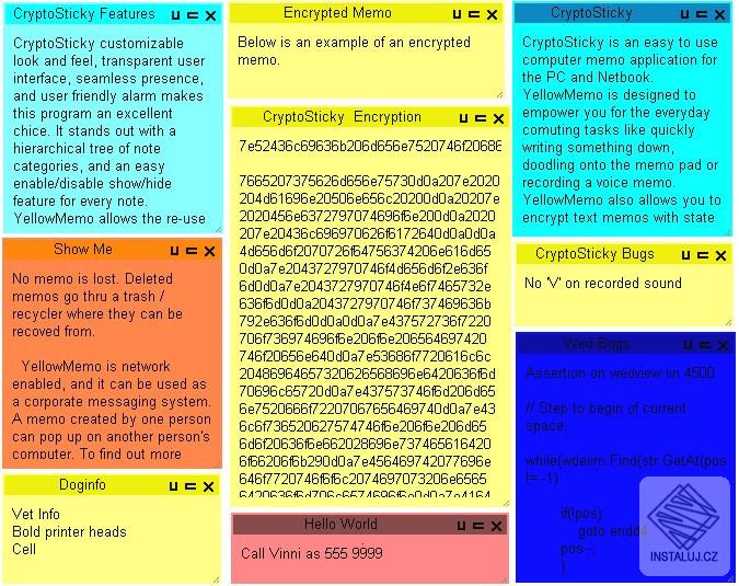 CryptoSticky