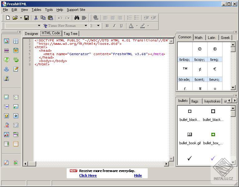 Fresh HTML