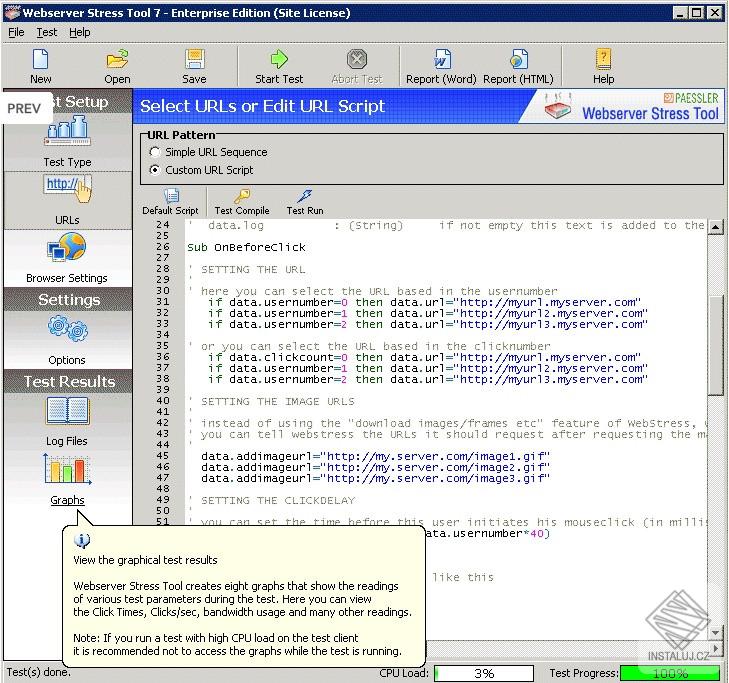 Webserver Stress Tool