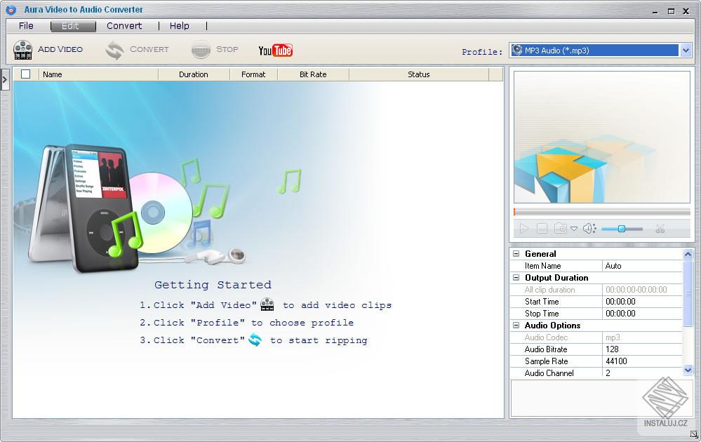Aura Video to Audio
