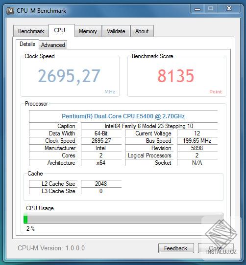 CPU-M Benchmark