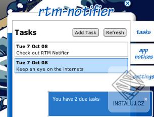 RTM Notifier