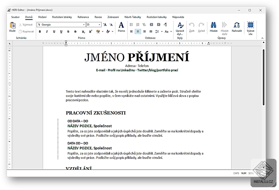 HERI Editor