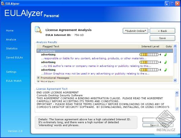 EULAlyzer