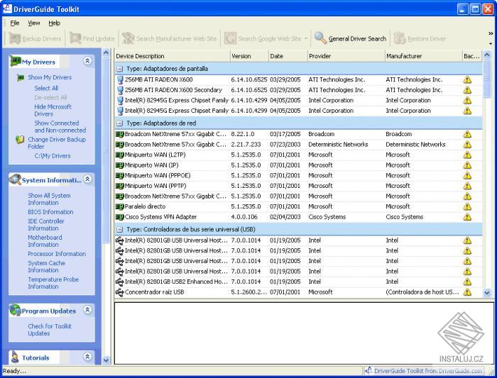DriverGuide Toolkit
