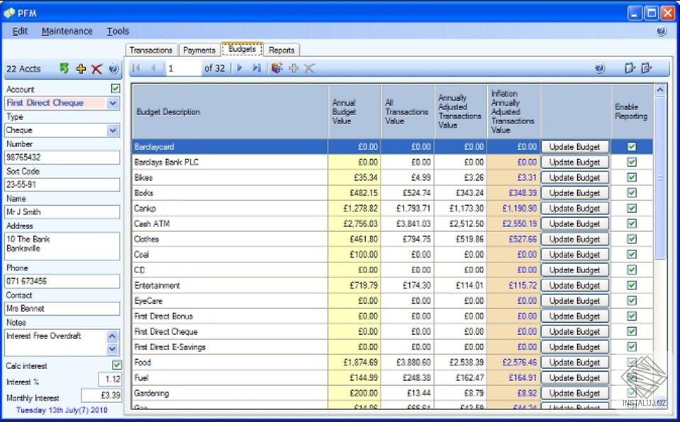 Personal Finance Manager