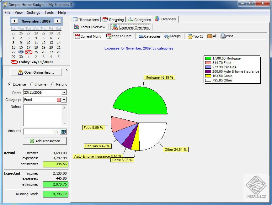 Simple Home Budget Lite