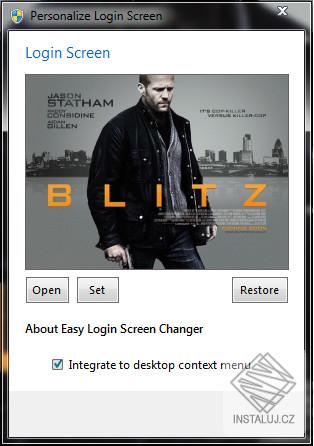 Easy Login Screen Changer