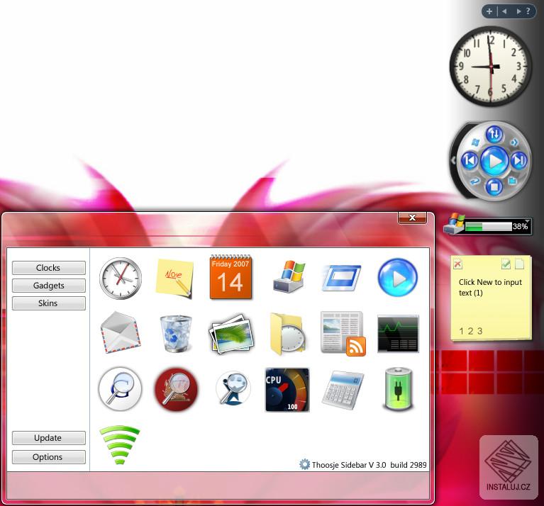 Thoosje Vista Sidebar