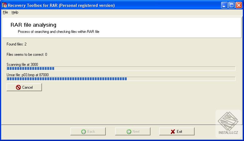 Recovery Toolbox for RAR