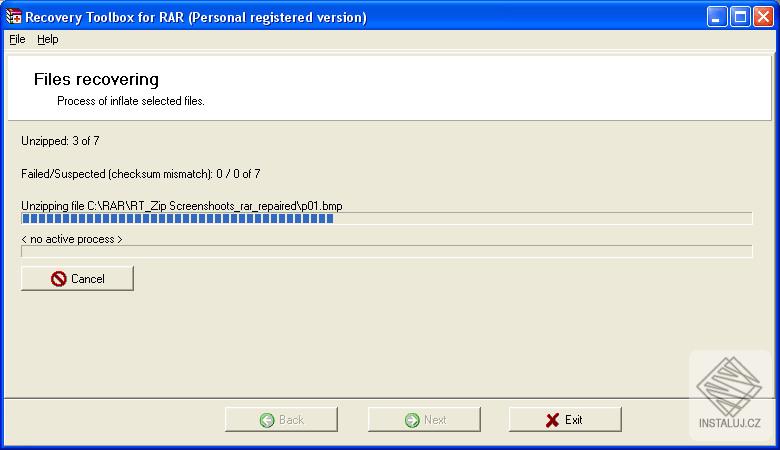 Recovery Toolbox for RAR