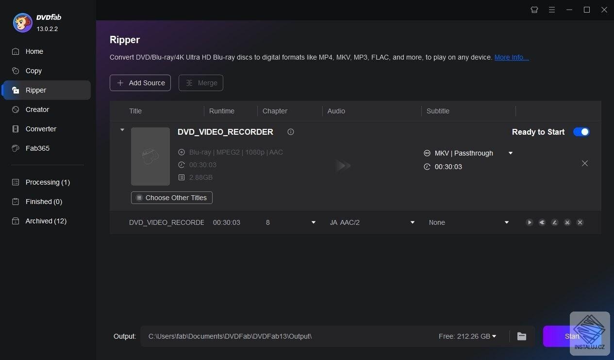 DVDFab 4K Recorder Ripper