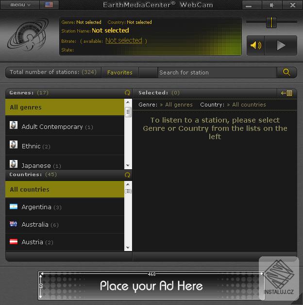 EarthMediaCenter WebCam