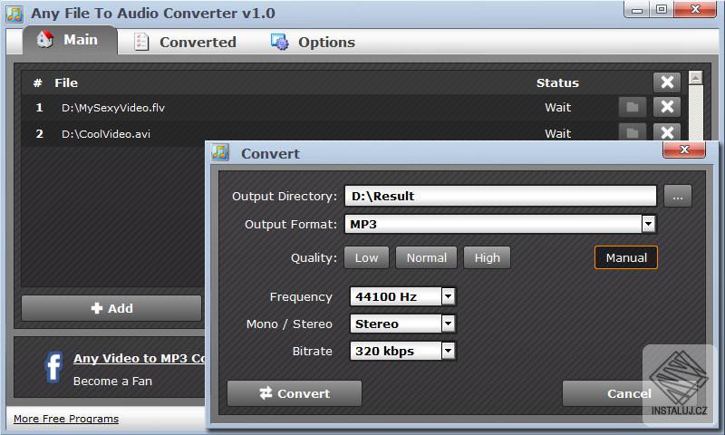 Any File to Audio Converter