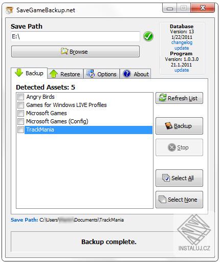 SaveGameBackup.net