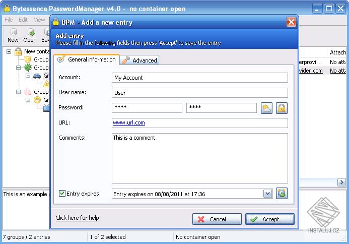 Bytessence PasswordManager