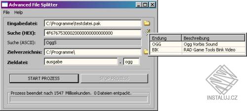 Advanced File Splitter