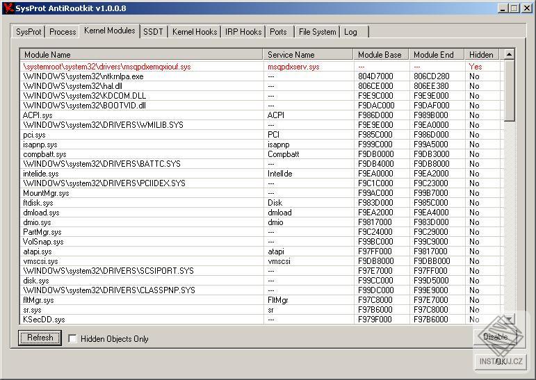 SysProt AntiRootkit