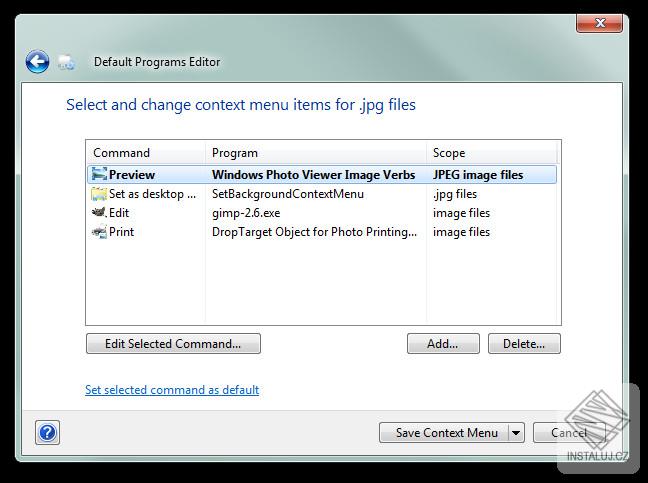 Default Programs Editor
