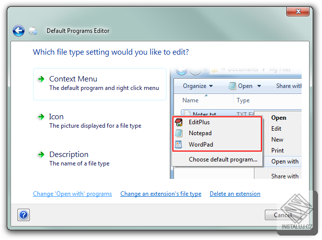 Default Programs Editor