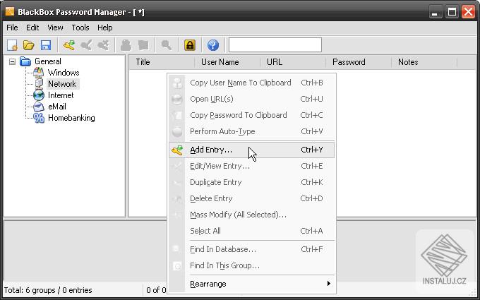 BlackBox Password Manager
