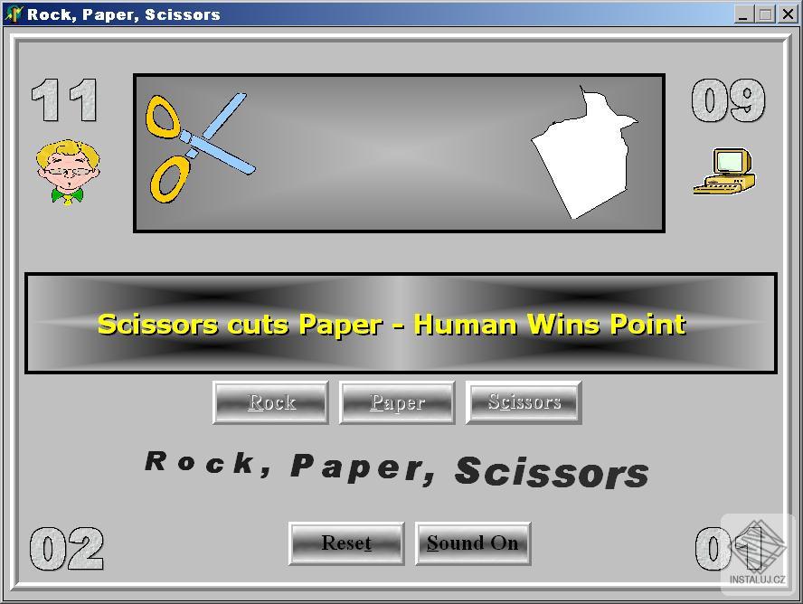 Rock, Paper, Scissors