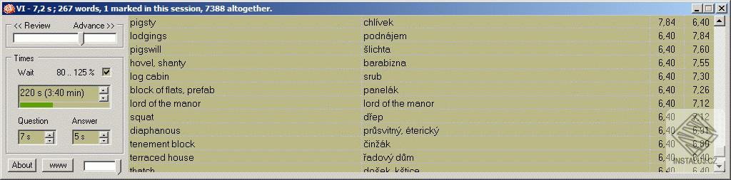 Vocabulary Instiller
