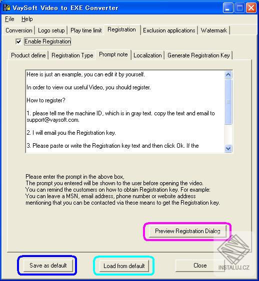 VaySoft Video to EXE Converter