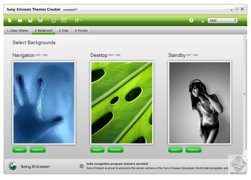 SonyEricsson Themes Creator