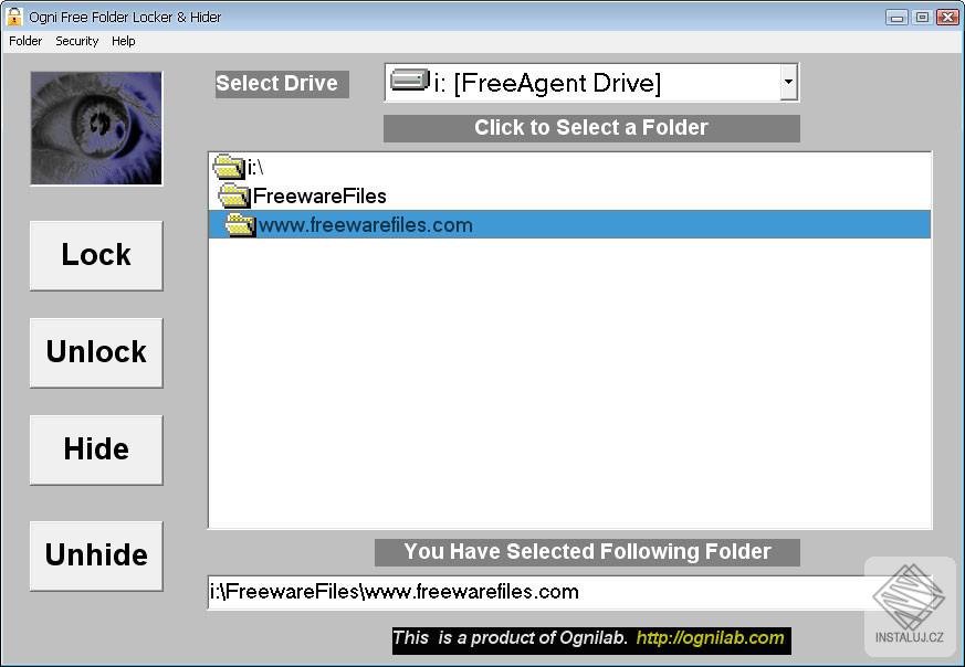 Ogni Free Folder Locker and Hider
