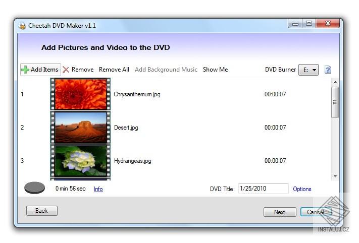 Cheetah DVD Maker