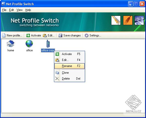 Net Profile Switch