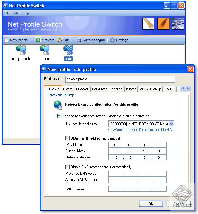 Net Profile Switch