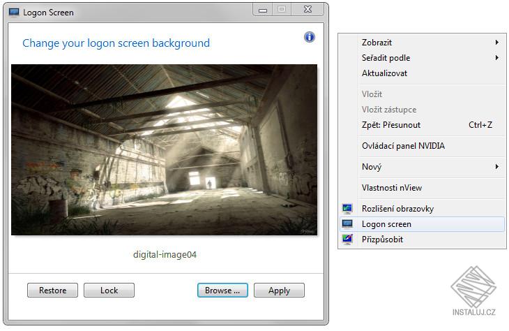 Windows 7 Logon Screen