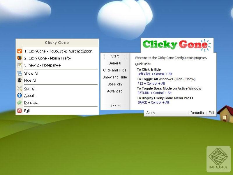 Clicky Gone Portable