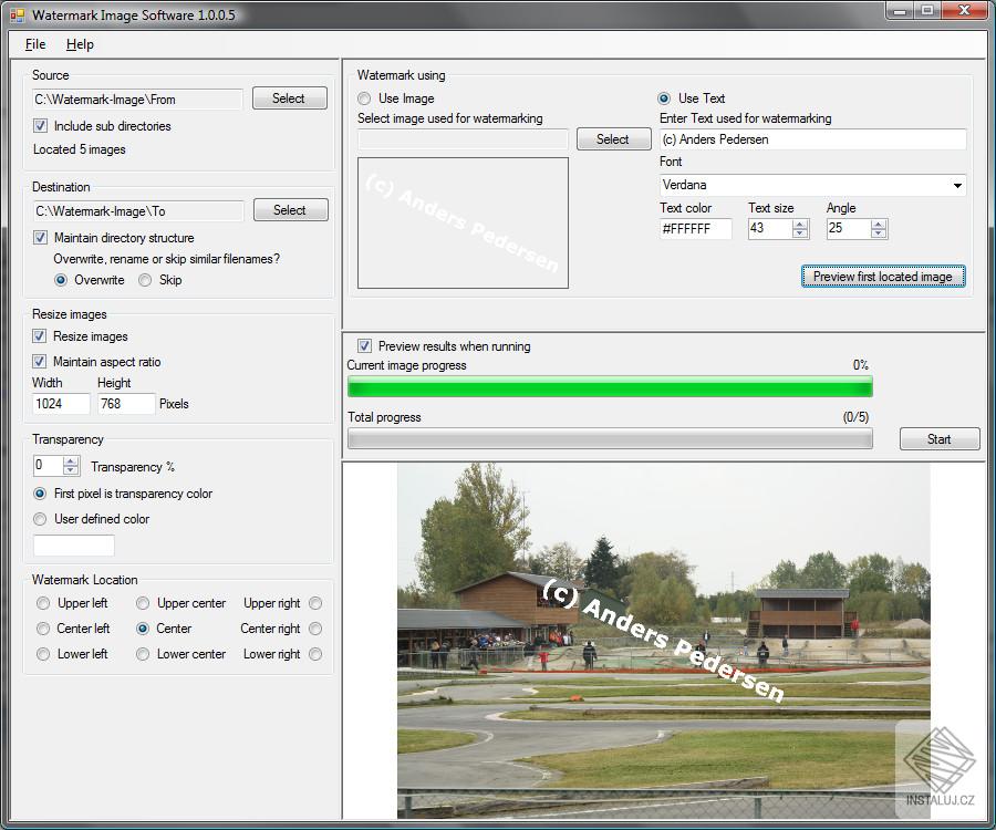 Watermark image Software