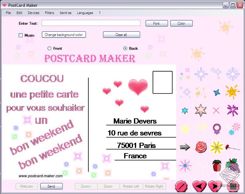 PostCard Maker