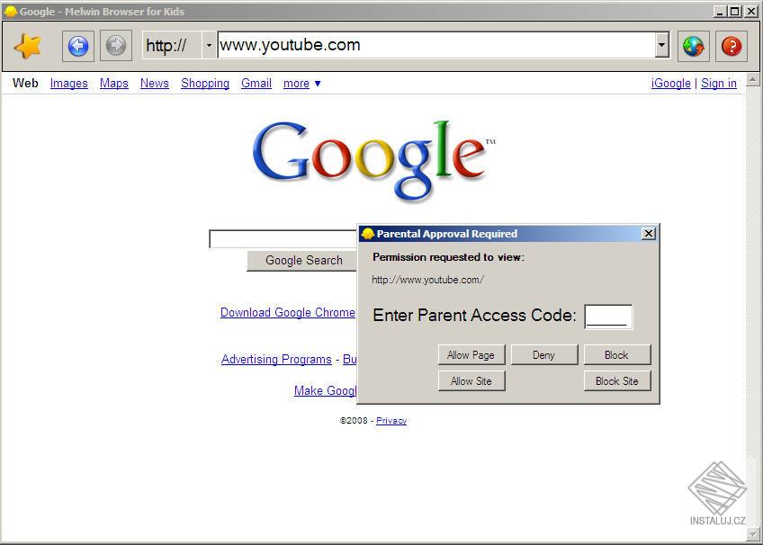 Melwin Browser for Kids