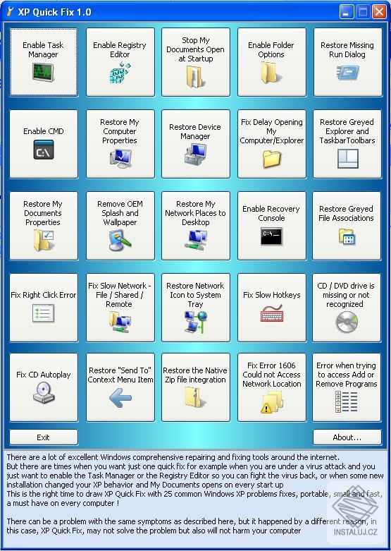 XP Quick Fix